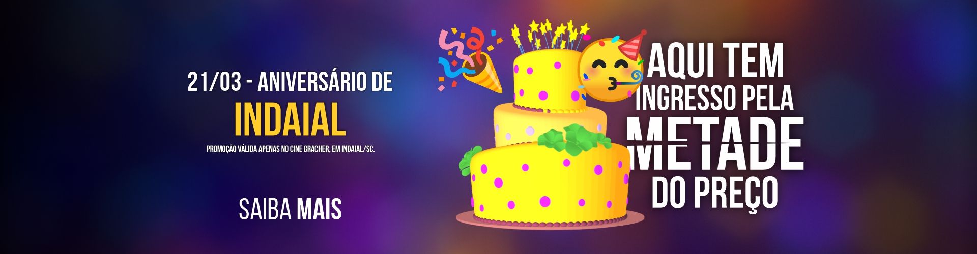 ANIVERSÁRIO INDAIAL