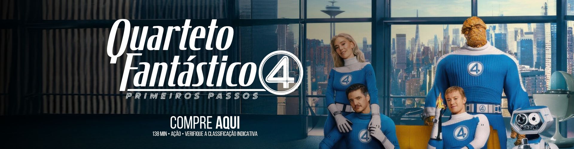 Quarteto Fantástico 4 - pré venda